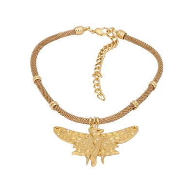Colibra, choker wróżka emaliowana z kryształami