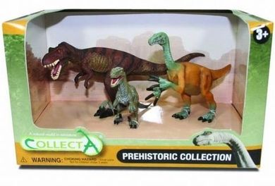 Collecta, dinozaury, figurki, 3 szt.