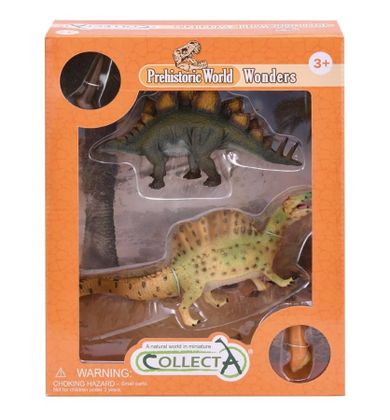 Collecta, dinozaury Spinozaur i Stegozaur, figurki