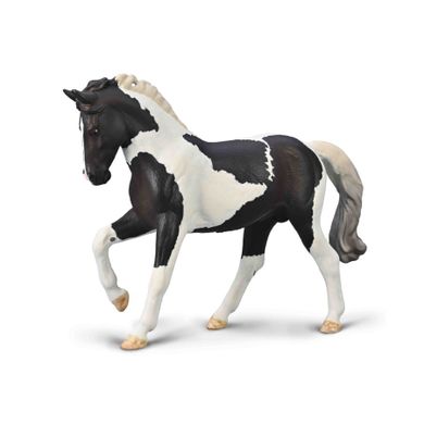 Collecta, Ogier Ciepłokrwisty Czarny Tobiano, figurka, 80027