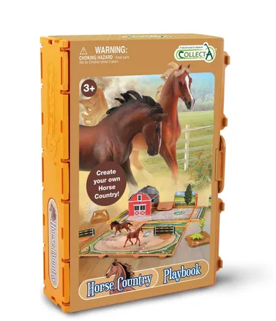 Collecta, Playbook, Konie, zestaw z fiurkami, A1217