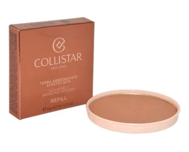 Collistar, Silk Effect Bronzing Powder, puder brązujący do twarzy, wkład, 08 Capri Glow Refill, 10g