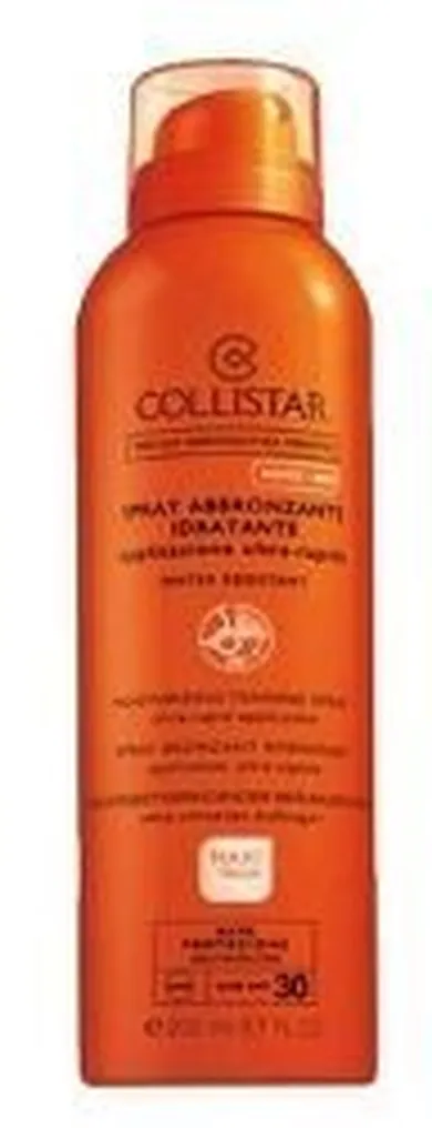 Collistar, Spray abbronzante idratante, Nawilżający spray do opalania, SPF 30, 200 ml