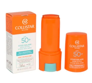 Collistar, Sun Stick, Hyper-Sensitive Skin, sztyft do opalania, 9 ml