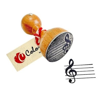 Colorado, stempel do nauki nut w kluczu wiolinowym