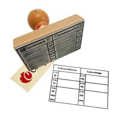 Colorado, stempel odmiana czasowników polskich