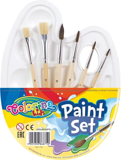 Colorino, zestaw do malowania, paletka