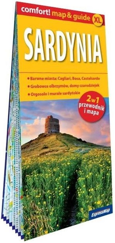 Comfort! Map. Przewodnik + mapa (2w1) Sardynia