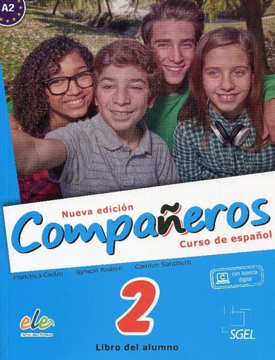 Companeros 2. A2. Podręcznik + klucz dostępu