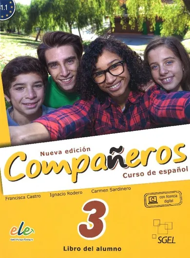 Companeros 3. Podręcznik + licencia digital