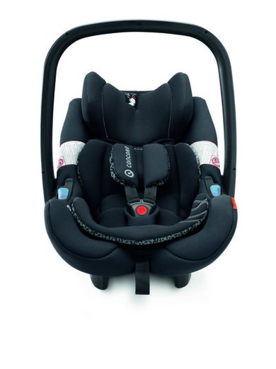 Concord, Air Safe, fotelik samochodowy + clip do adapterów Maxi-Cosi, 0-13 kg, Midnight black