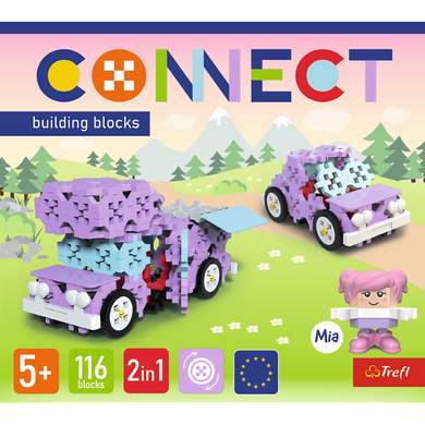 Connect, Camper Van, klocki konstrukcyjne, Small Car, klocki konstrukcyjne, zestaw S