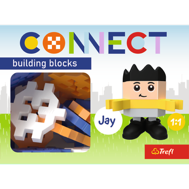 Connect, Pocket Boy, Jay, klocki konstrukcyjne, 35 elementów