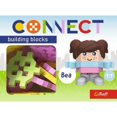 Connect, Pocket Girl, Bea, klocki konstrukcyjne, 35 elementów