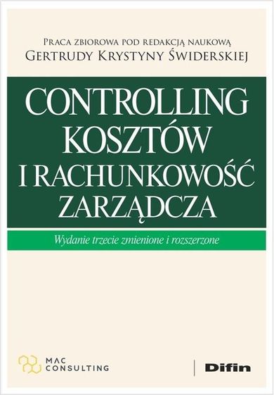 Controlling kosztów i rachunkowość zarządcza