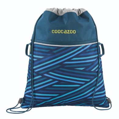 Coocazoo, ScaleRale, RocketPocket II, worek na buty, Zebra Stripe Blue
