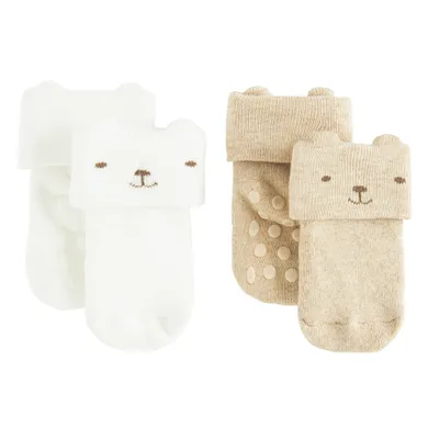 Cool Club, Antypoślizgowe skarpetki dziecięce, mix, zestaw, 2 szt.