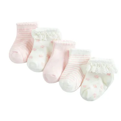 Cool Club, Antypoślizgowe skarpetki dziewczęce, mix, zestaw, 5 szt.