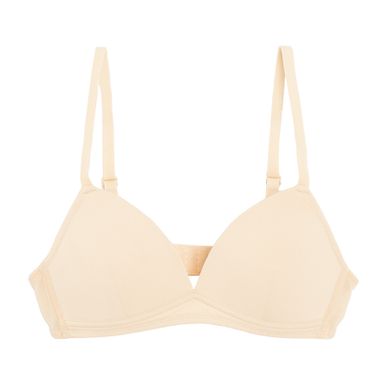 Cool Club, Biustonosz dziewczęcy, beżowy, mikrofibra