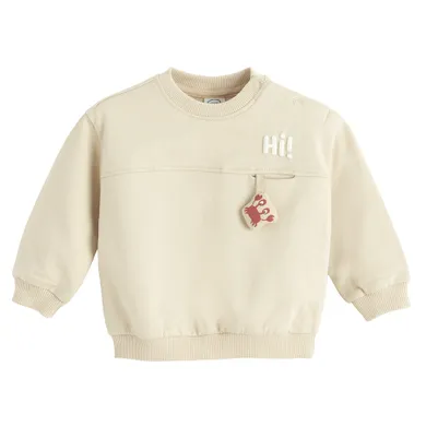 Cool Club, Bluza chłopięca, beżowa