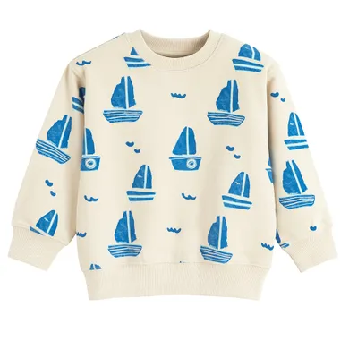 Cool Club, Bluza chłopięca, beżowa