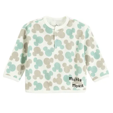 Cool Club, Bluza chłopięca, cienka, biała, Klub przyjaciół Myszki Mickey