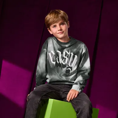 Cool Club, Bluza chłopięca, cienka, czarna