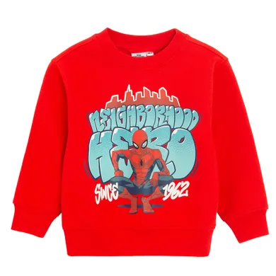 Cool Club, Bluza chłopięca, czerwona, Spider-Man