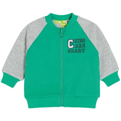 Cool Club, Bluza chłopięca, rozpinana, dwustronna, zielona