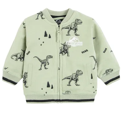 Cool Club, Bluza chłopięca, rozpinana, khaki, Jurassic World