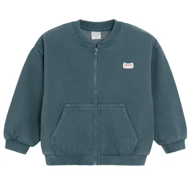 Cool Club, Bluza chłopięca, rozpinana, ocieplana, grafitowa