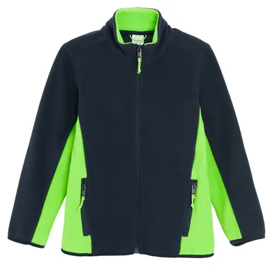 Cool Club, Bluza chłopięca, rozpinana, polarowa, niebiesko-zielona