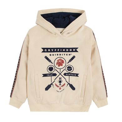 Cool Club, Bluza chłopięca z kapturem, ecru, Gryffindor, Harry Potter