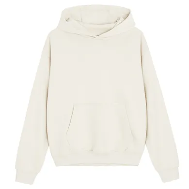 Cool Club, Bluza chłopięca z kapturem, oversize, beżowa