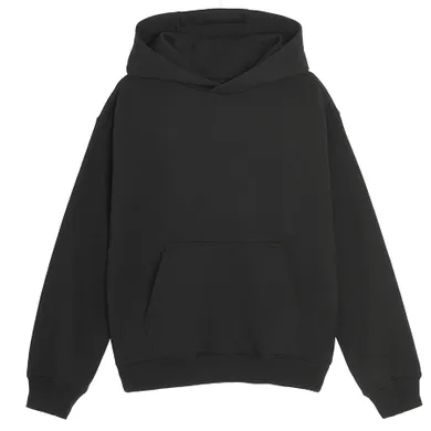 Cool Club, Bluza chłopięca z kapturem, oversize, czarna