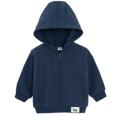 Cool Club, Bluza chłopięca z kapturem, rozpinana, granatowa