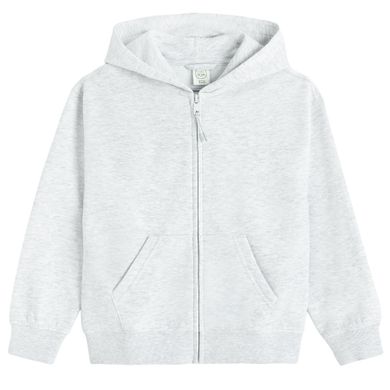 Cool Club, Bluza chłopięca z kapturem, rozpinana, ocieplana, szara