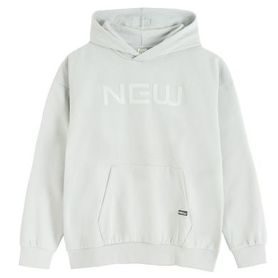 Cool Club, Bluza chłopięca z kapturem, szara