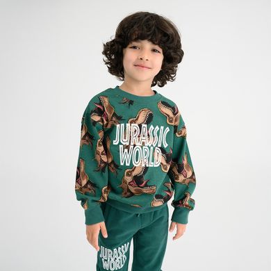 Cool Club, Bluza chłopięca, zielona, Jurassic World