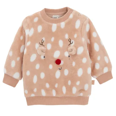 Cool Club, Bluza dziewczęca, beżowa