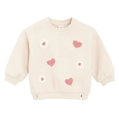 Cool Club, Bluza dziewczęca, beżowa