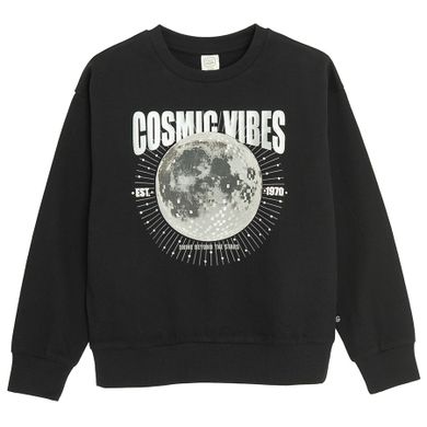 Cool Club, Bluza dziewczęca, cienka, czarna