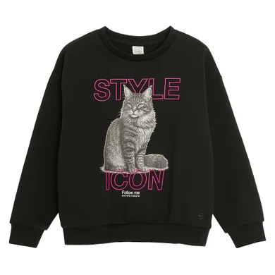 Cool Club, Bluza dziewczęca, czarna