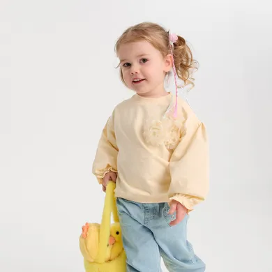 Cool Club, Bluza dziewczęca, jasnożółta