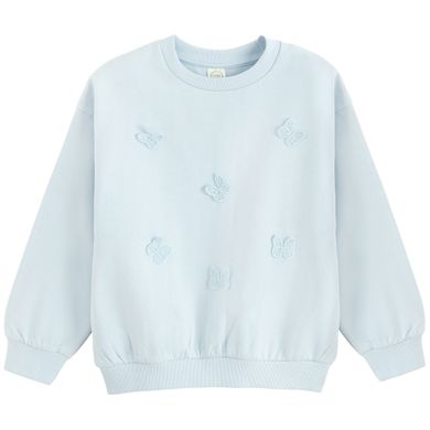 Cool Club, Bluza dziewczęca, ocieplana, niebieska