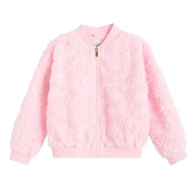 Cool Club, Bluza dziewczęca, rozpinana, różowa