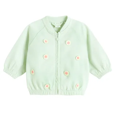 Cool Club, Bluza dziewczęca, rozpinana, zielona