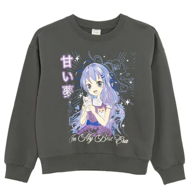 Cool Club, Bluza dziewczęca, szara