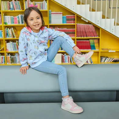 Cool Club, Bluza dziewczęca z kapturem, rozpinana, niebieska