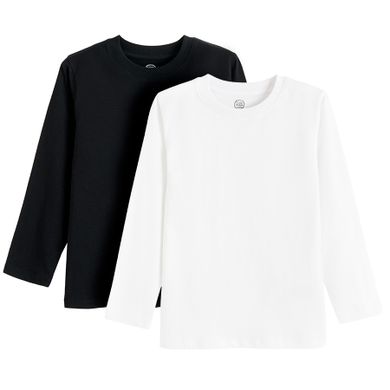 Cool Club, Bluzka chłopięca z długim rękawem, mix, zestaw, 2 szt.